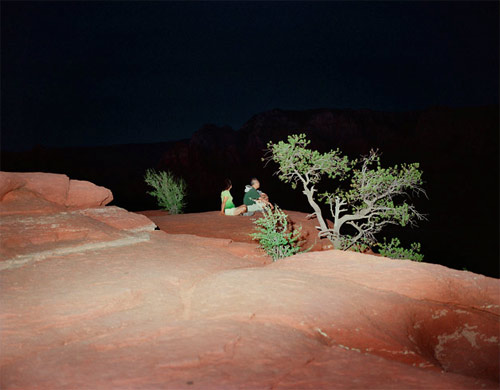 Photographers Inka Lindergard and Niclas Holmstroem