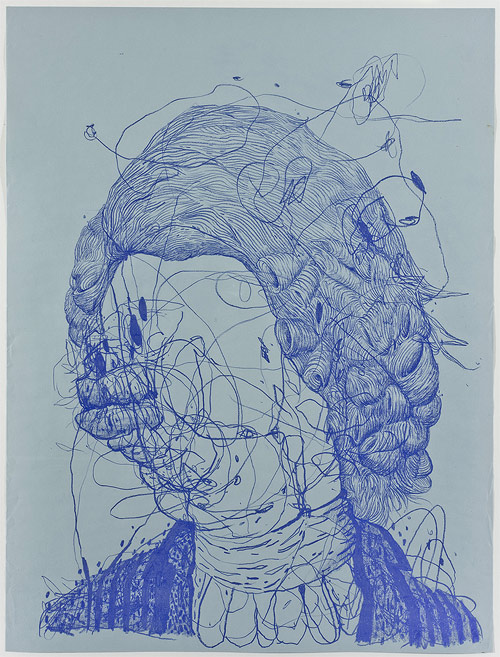 artist jose lerma drawings collage