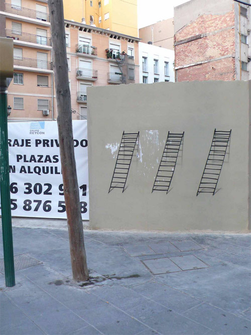 street artist painter painting escif
