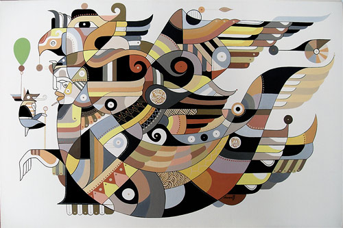 artist painter painting fernando chamarelli