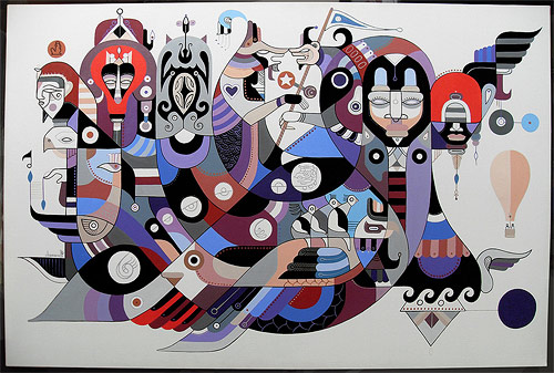 artist painter painting fernando chamarelli