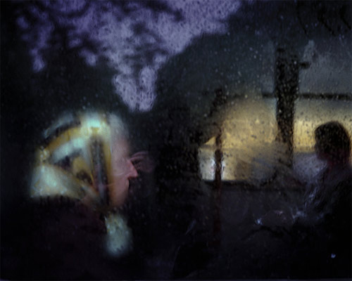 Bus window photos by photographer Andrew Miksys
