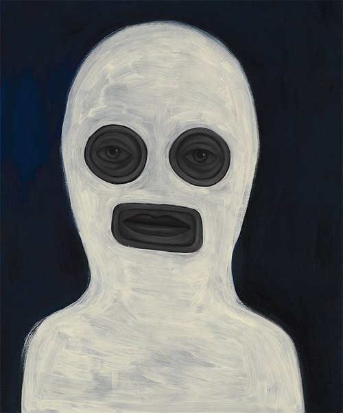vancouver based artist painter andrew pommier at the time of fear series