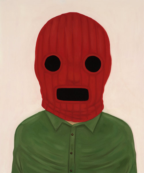 vancouver based artist painter andrew pommier at the time of fear series