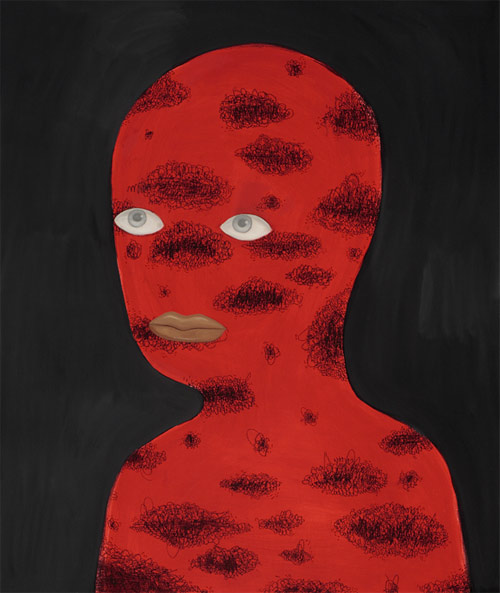 vancouver based artist painter andrew pommier at the time of fear series