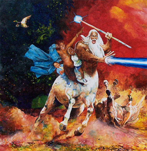 conrad ruiz art celeb pop culture paintings watercolor