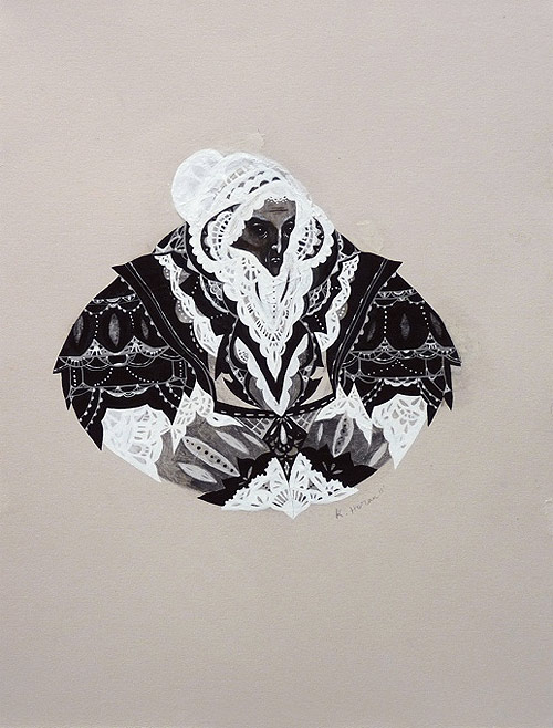 artist gouache drawing katy horan