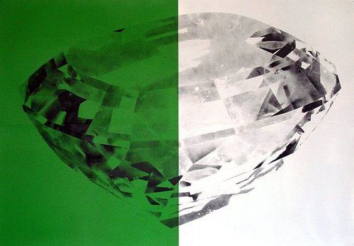 Spray paint works by Luke Dowd
