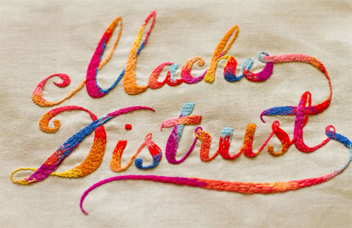 embroidered type Maricor and Maricar Manalo