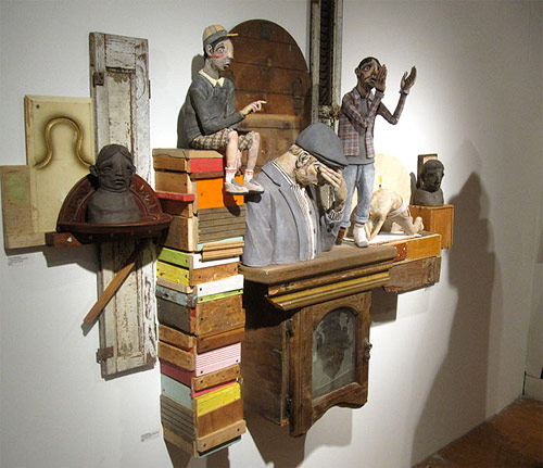 sculptures by artist derek weisberg