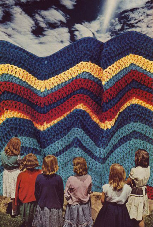 Collages by artist Elizabeth Hoeckel
