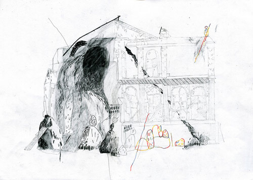 drawings by artist helene jeudy