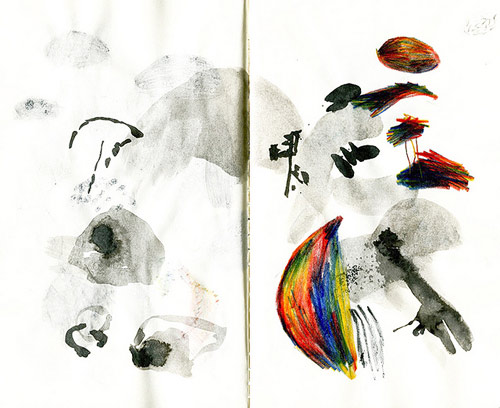 drawings by artist helene jeudy