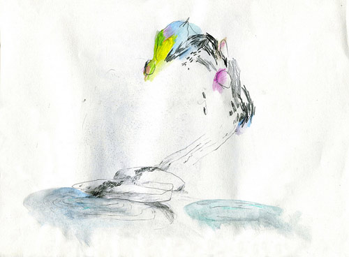 drawings by artist helene jeudy