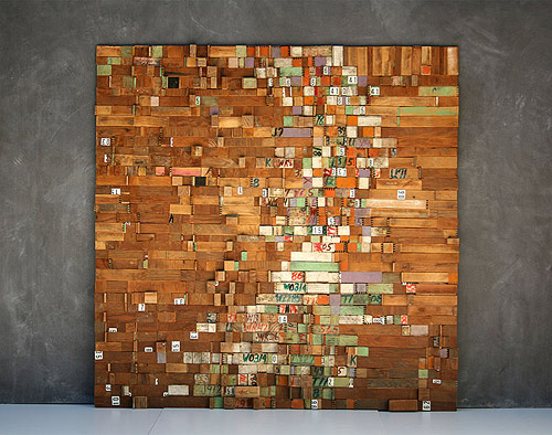 artist laurie frick drawings collages sculptures
