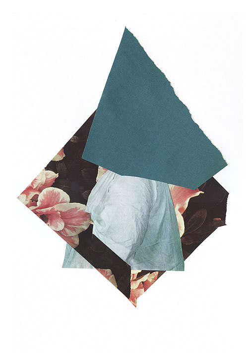 collages by artist laurie kang