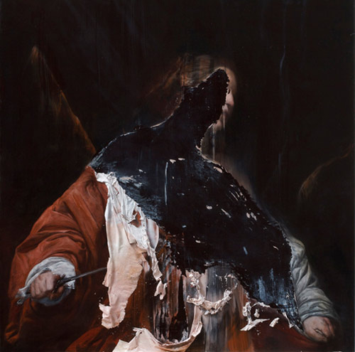 artist painter nicola samori painting