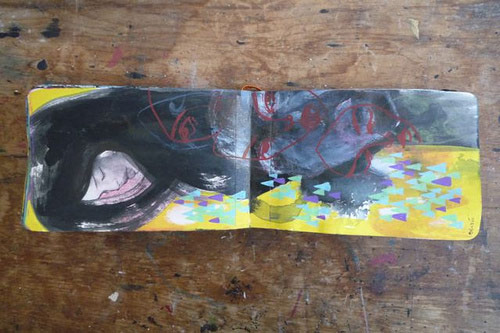 Artist Stella Im Hultberg sketchbook drawings