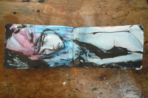 Artist Stella Im Hultberg sketchbook drawings