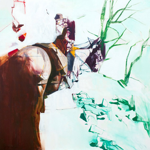 artist painter steve kim painting