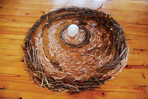 Sculptures by artist Hernan Paganini