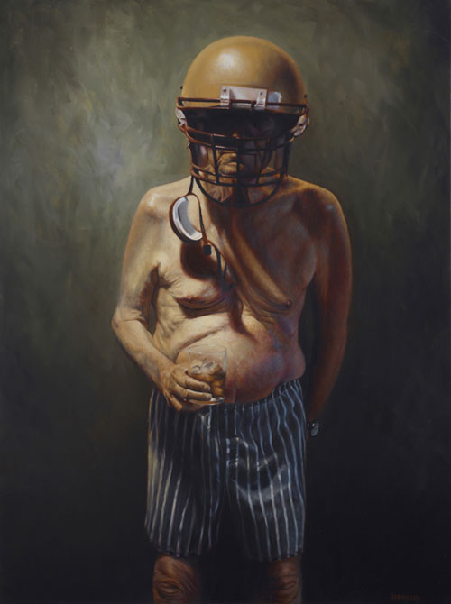 Artist painter Jason Bard Yarmosky painting