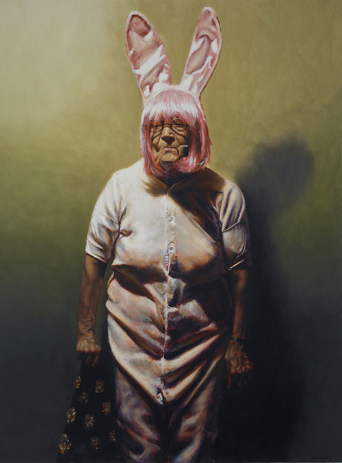Artist painter Jason Bard Yarmosky painting