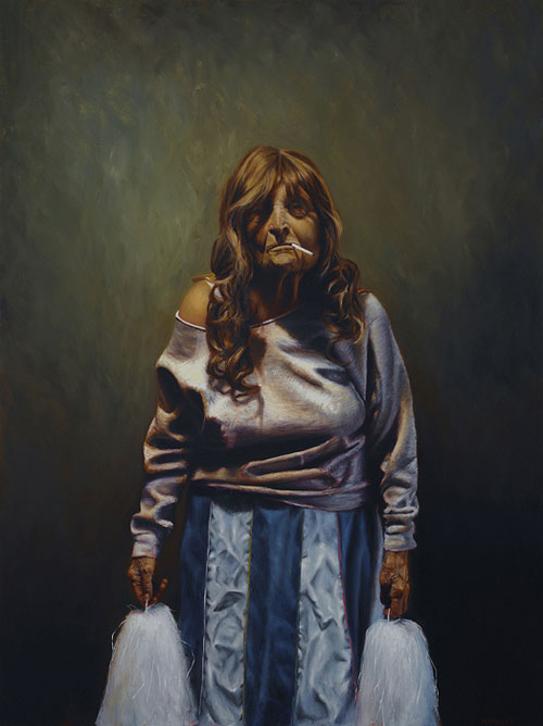 Artist painter Jason Bard Yarmosky painting