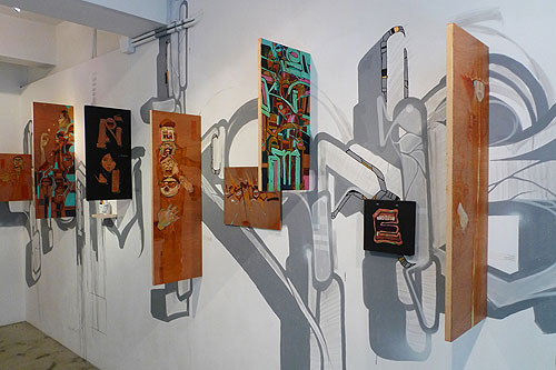 Aaron de la Cruz Samuel Rodriguez Mano y Mano at Above Second Gallery