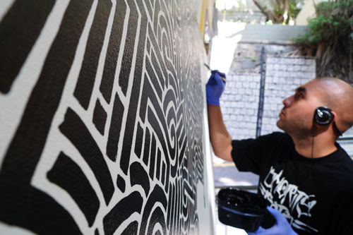 Aaron de la Cruz Samuel Rodriguez Mano y Mano at Above Second Gallery