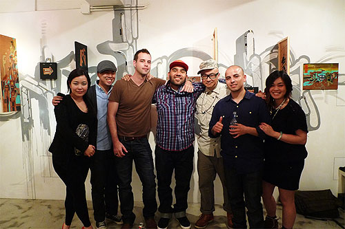 Aaron de la Cruz Samuel Rodriguez Mano y Mano at Above Second Gallery