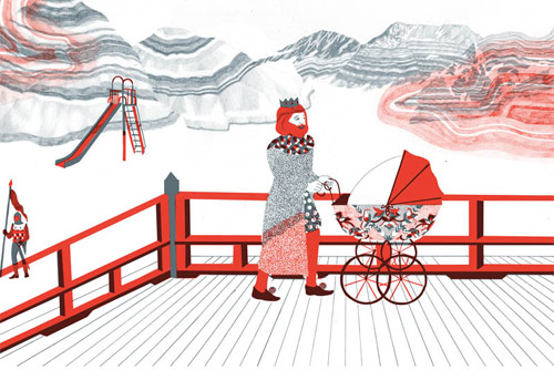 illustrator mayumi otero illustration