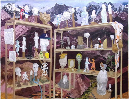 Artist painter Masaya Chiba paintings