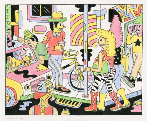 Artist Andy Rementer drawings illustrations