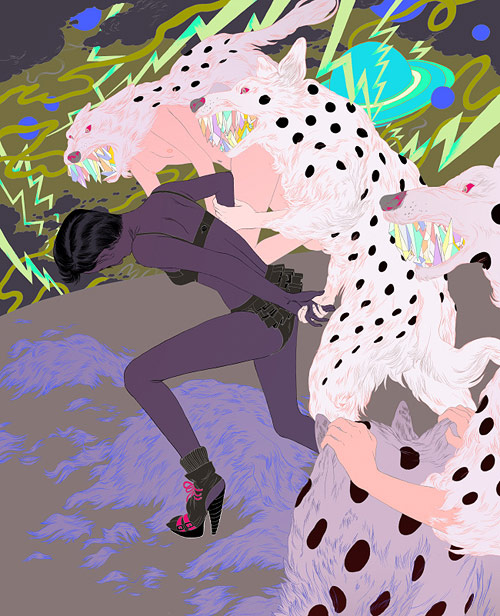 Illustrator Angie Wang illustration drawings