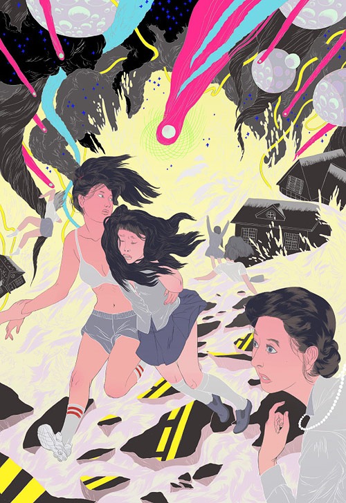 Illustrator Angie Wang illustration drawings