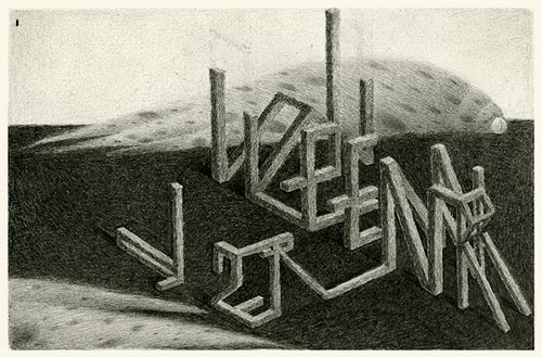 Drawings by artist David Jien