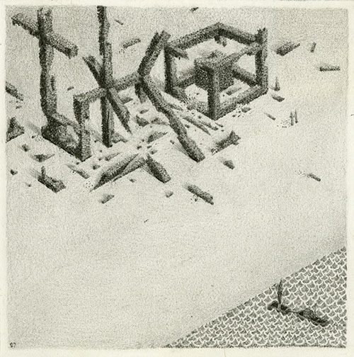 Drawings by artist David Jien