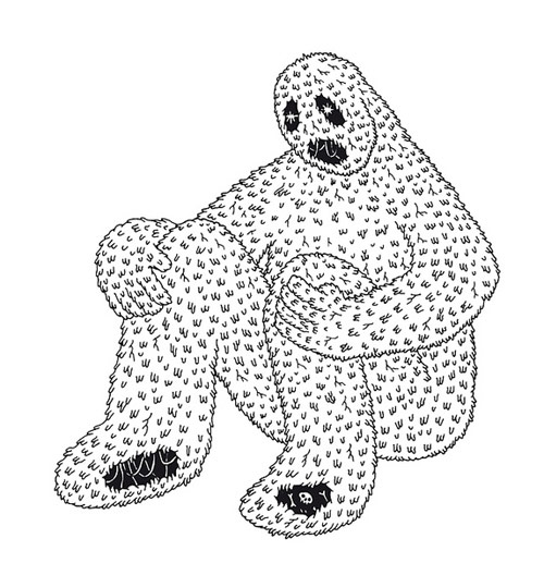 Artist Gianluigi Rivasi drawings