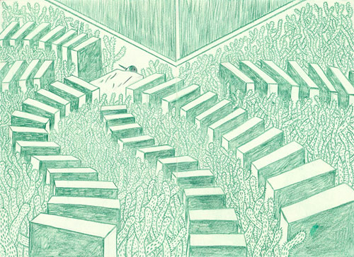 Illustrator Jeong Hwa Min illustration