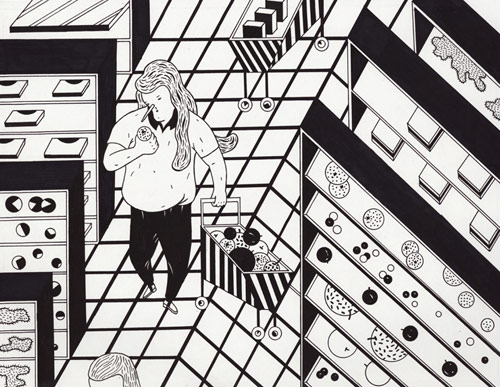 Illustrator Jeong Hwa Min illustration