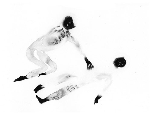 Drawings by artist Nadia Moss