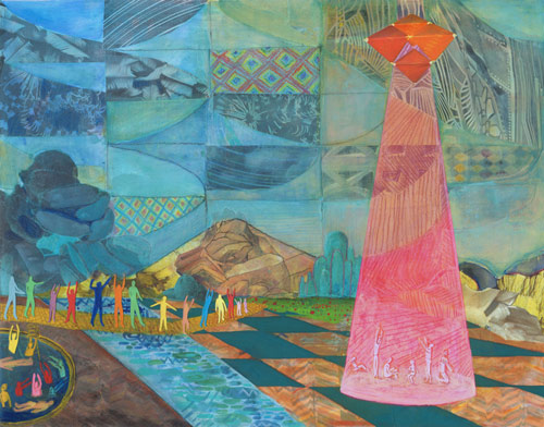 Artist Brandi Strickland collage
