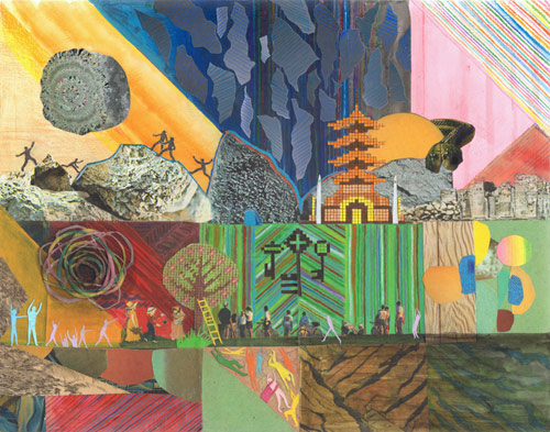 Artist Brandi Strickland collage