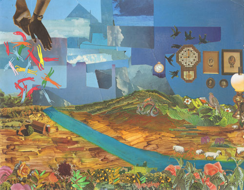 Artist Brandi Strickland collage
