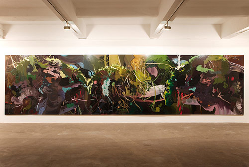 Artist painter Clare Woods paintings