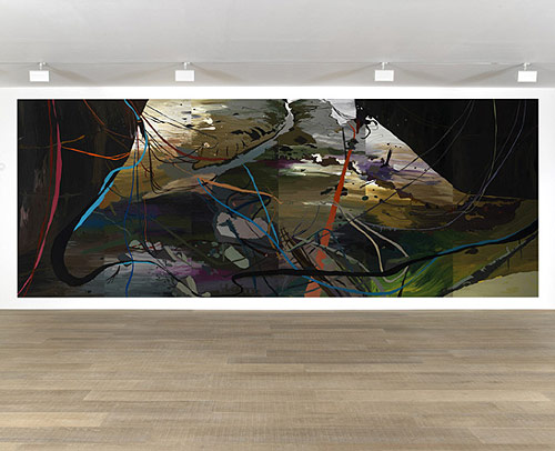 Artist painter Clare Woods paintings