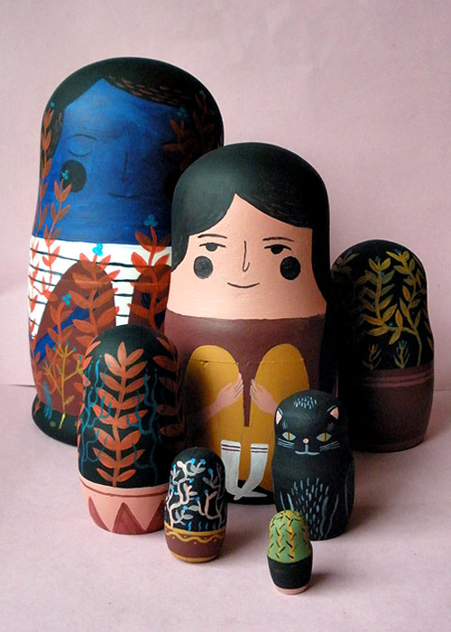 Artist illustrator Eugenia Barinova illustration