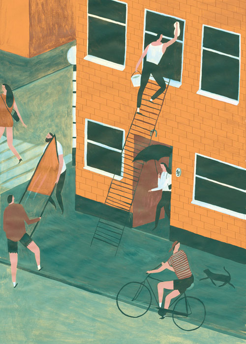 Artist illustrator Eugenia Barinova illustration