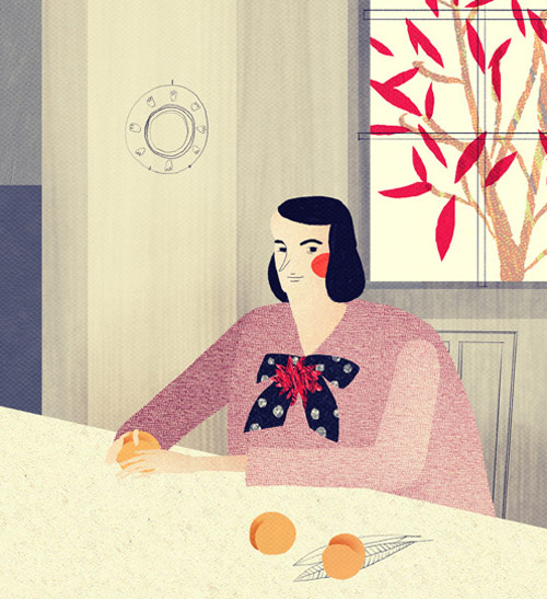 Artist illustrator Eugenia Barinova illustration